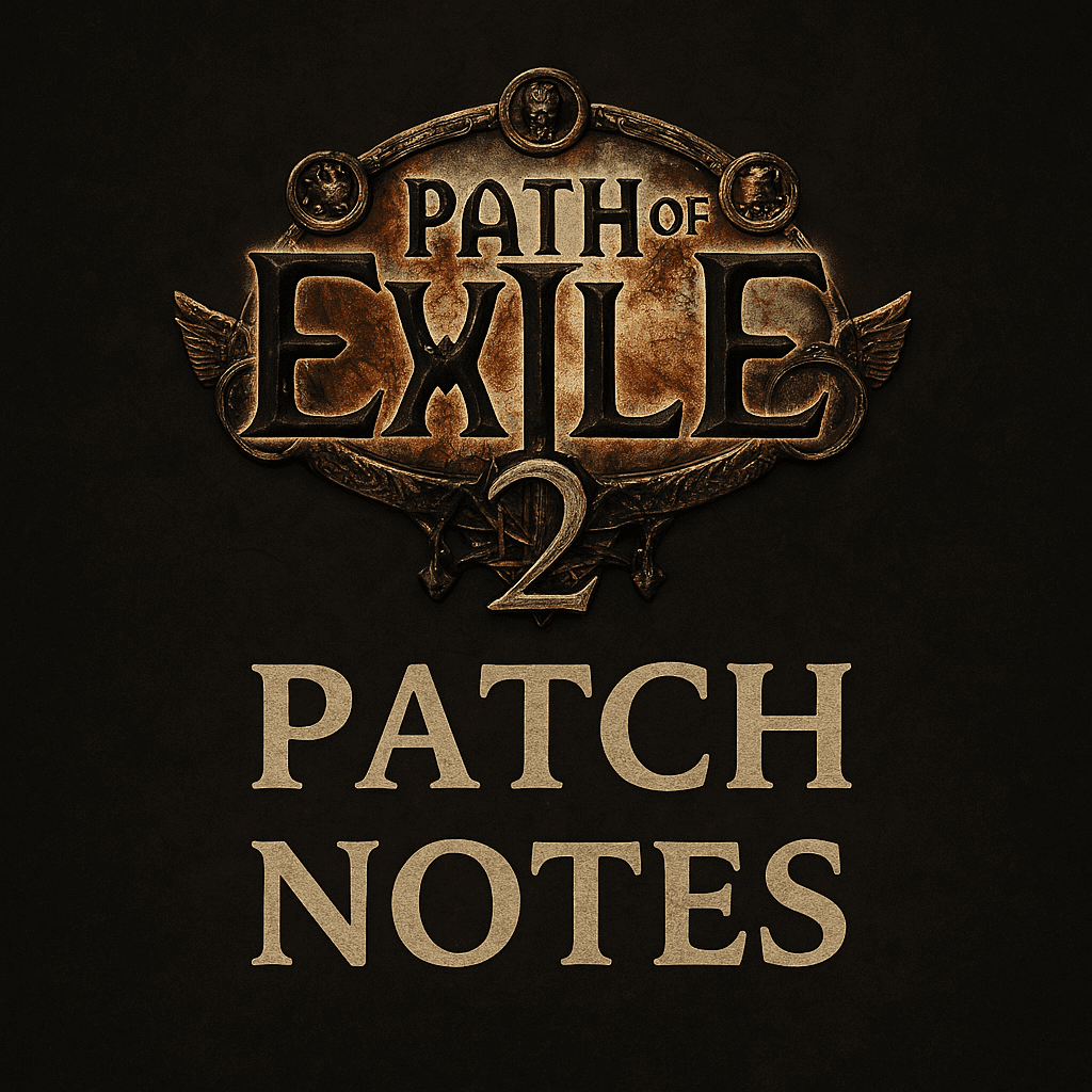 path of exile 2 patch notes
