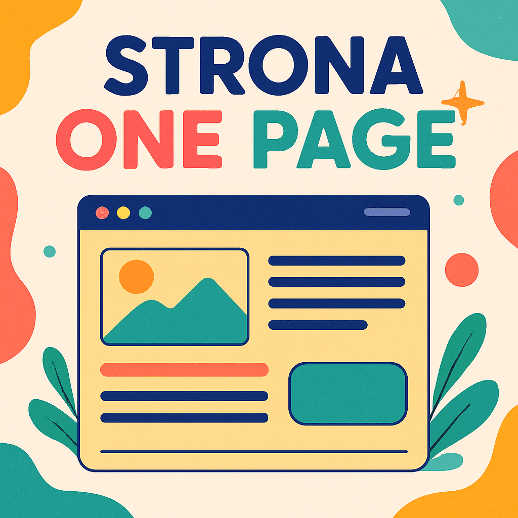 strona one page