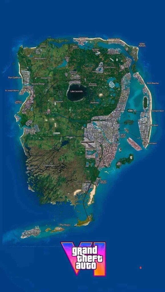 gta 6 mapa