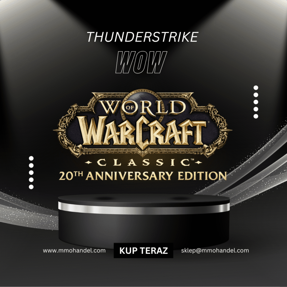 Thunderstrike WOW 500x golda anniversary edition classic A/H 20TH