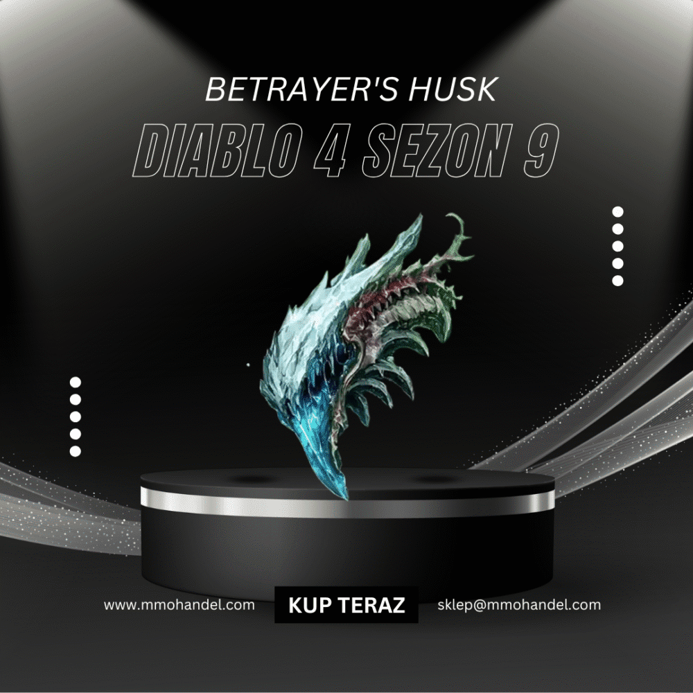 Diablo 4 Betrayer Husk Truchło Zdrajcy 2000x sezon 9 softcore PS XBOX PS4/5