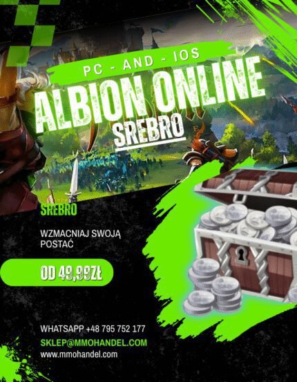 Albion Online silver 50-100M Online