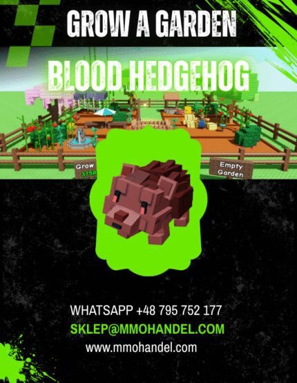 Grow a Garden Blood Hedgehog