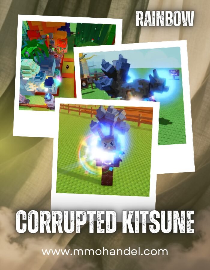 Corrupted Kitsune rainbow Corrupted Kitsune Rainbow - obrazek 1