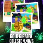 Gold Giraffa Celeste 4.4K/s