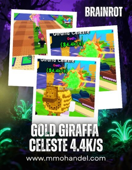 Gold Giraffa Celeste 4.4K/s